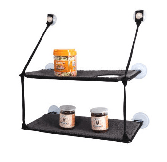 Luxury Cat Hammock Bed With Super Suction Cup - Removable And Washable